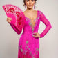 Pink Crystal Cascade #C283