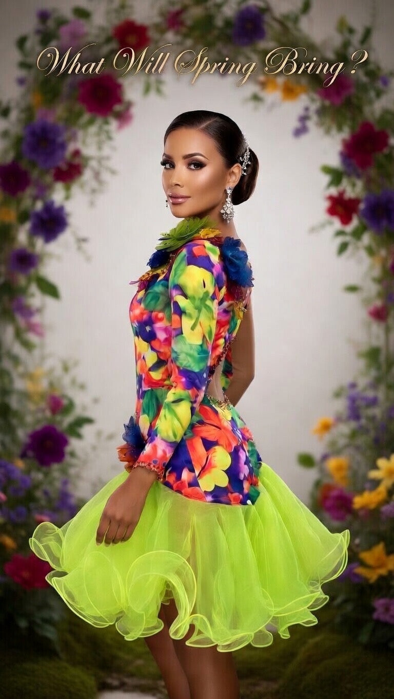 we design ballroom dresses MF Design Dance Dress