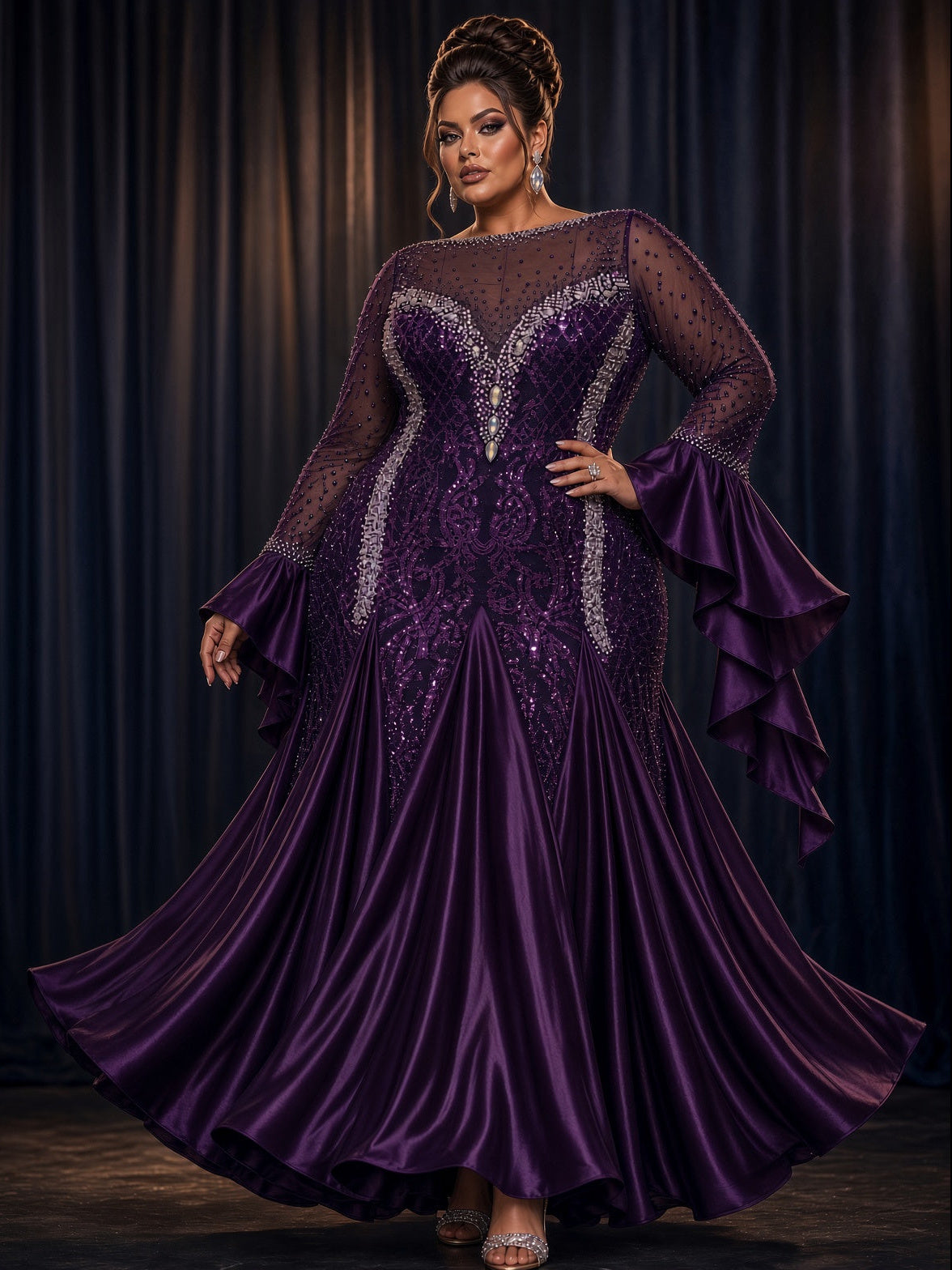 Aubergine Queen #BB329