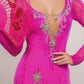 Pink Crystal Cascade #C283